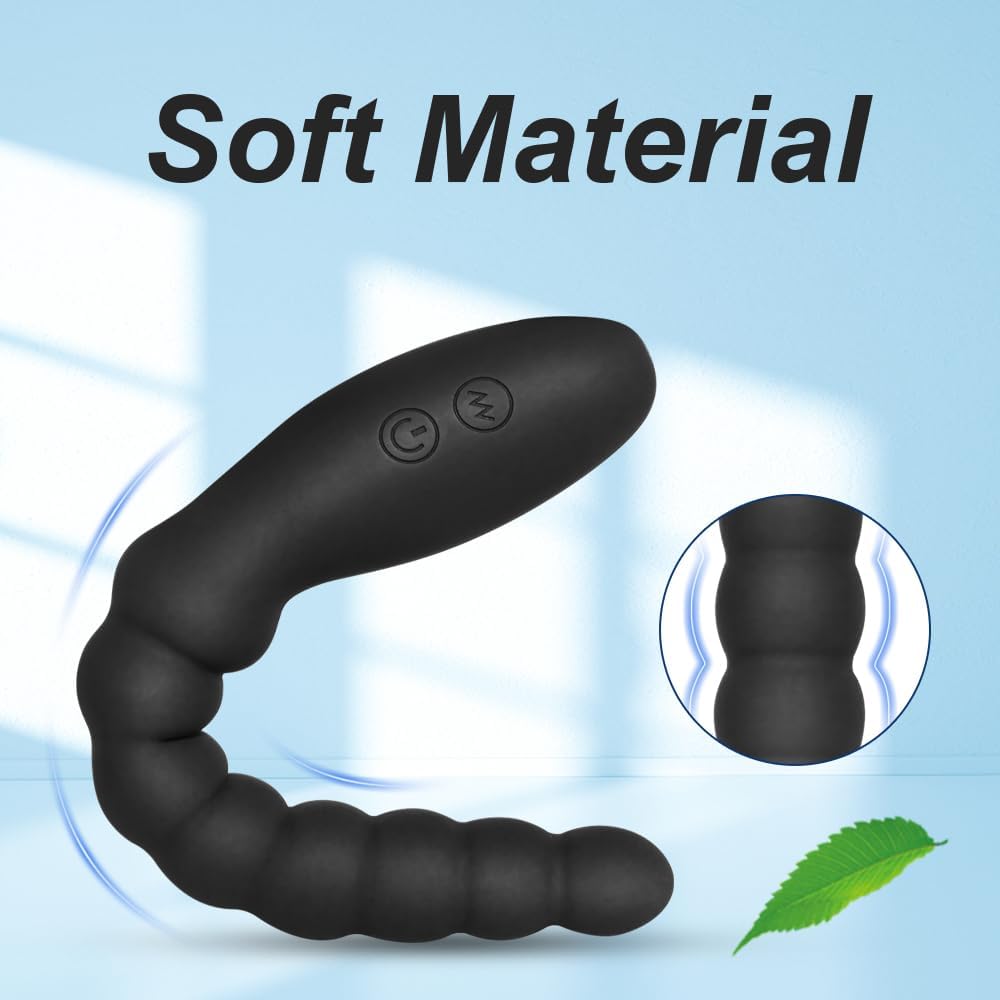 Halo Vibrating Anal Beads Butt Plug G-spot Stimulator