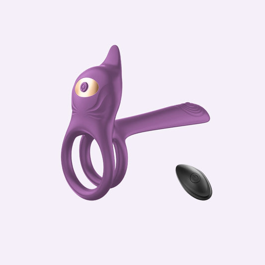 Zappy | 3 in 1 Multifunctional Penis Cock Ring with 10 Vibrating Modes