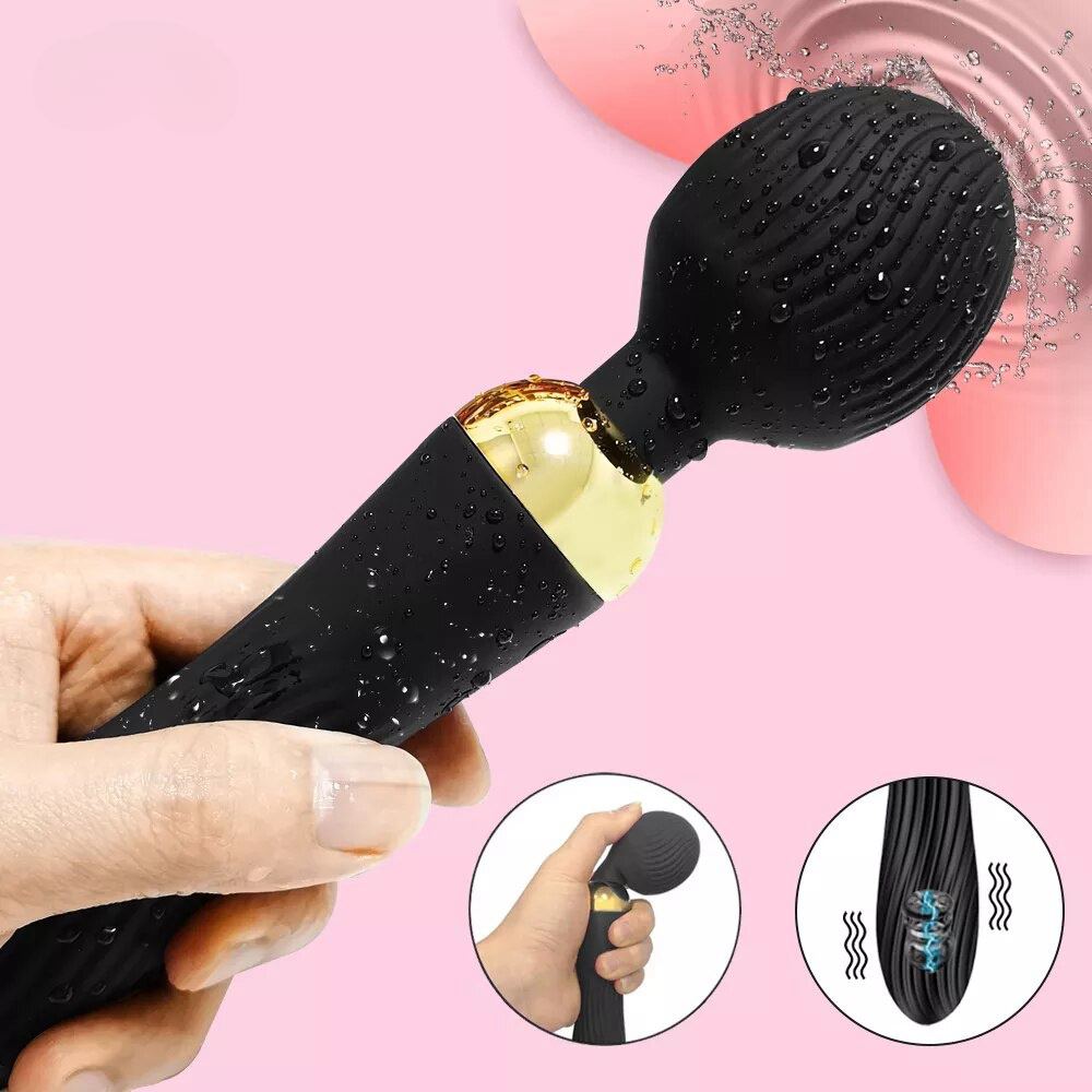 TulipObsession - 18 Speed Dildo Vibrator Clitoris Vaginas Stimulator