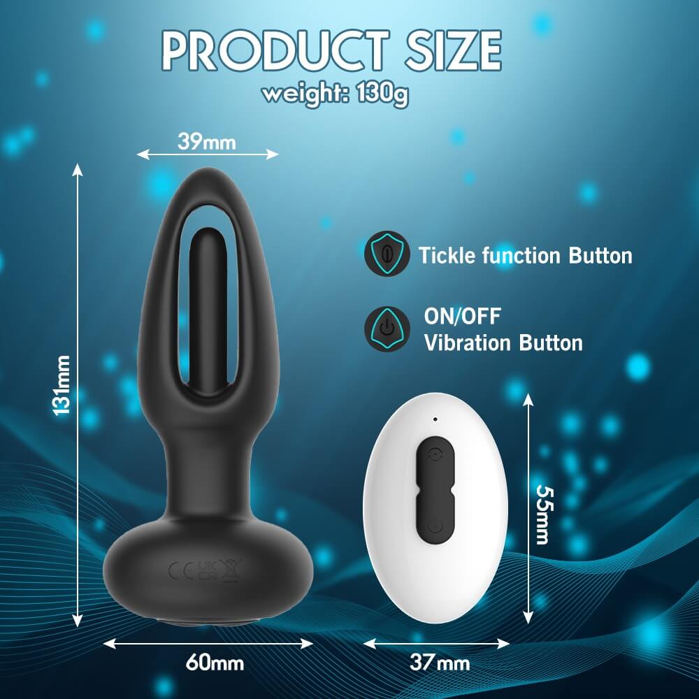 Bluce - Tapping Prostate Massager Butt Plug with APP Control