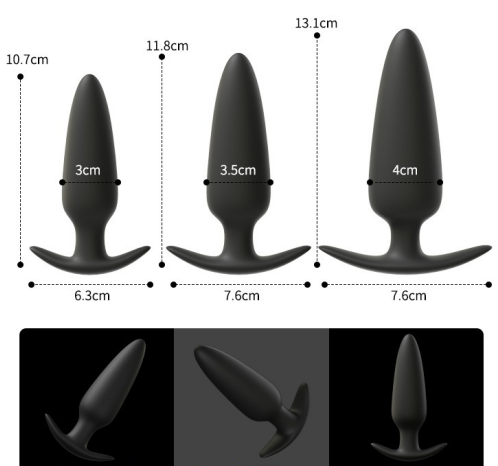 NaughtyAcorn - The Perfect Fit Anal Pleasure Plug