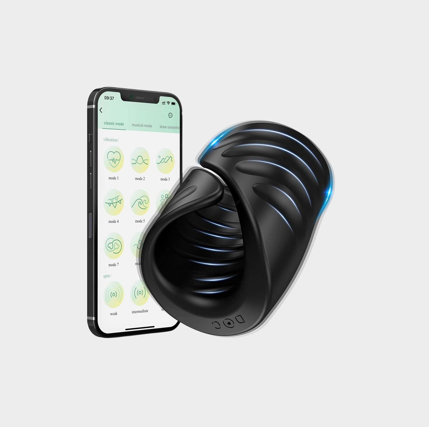 JuicyMelon - APP Control Penis Training Vibrator