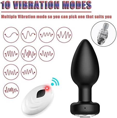 DeviantDaisy - Diamond Anal Plug Vibrator with 3Pcs Butt Plug