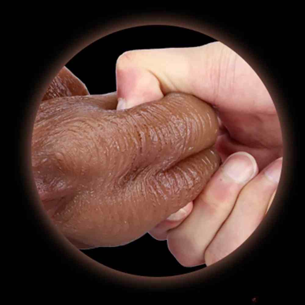 SteamyCitrus - 6.3in 7.09in Real Touch Feel Dildo Soft Silicone Simulation Toy