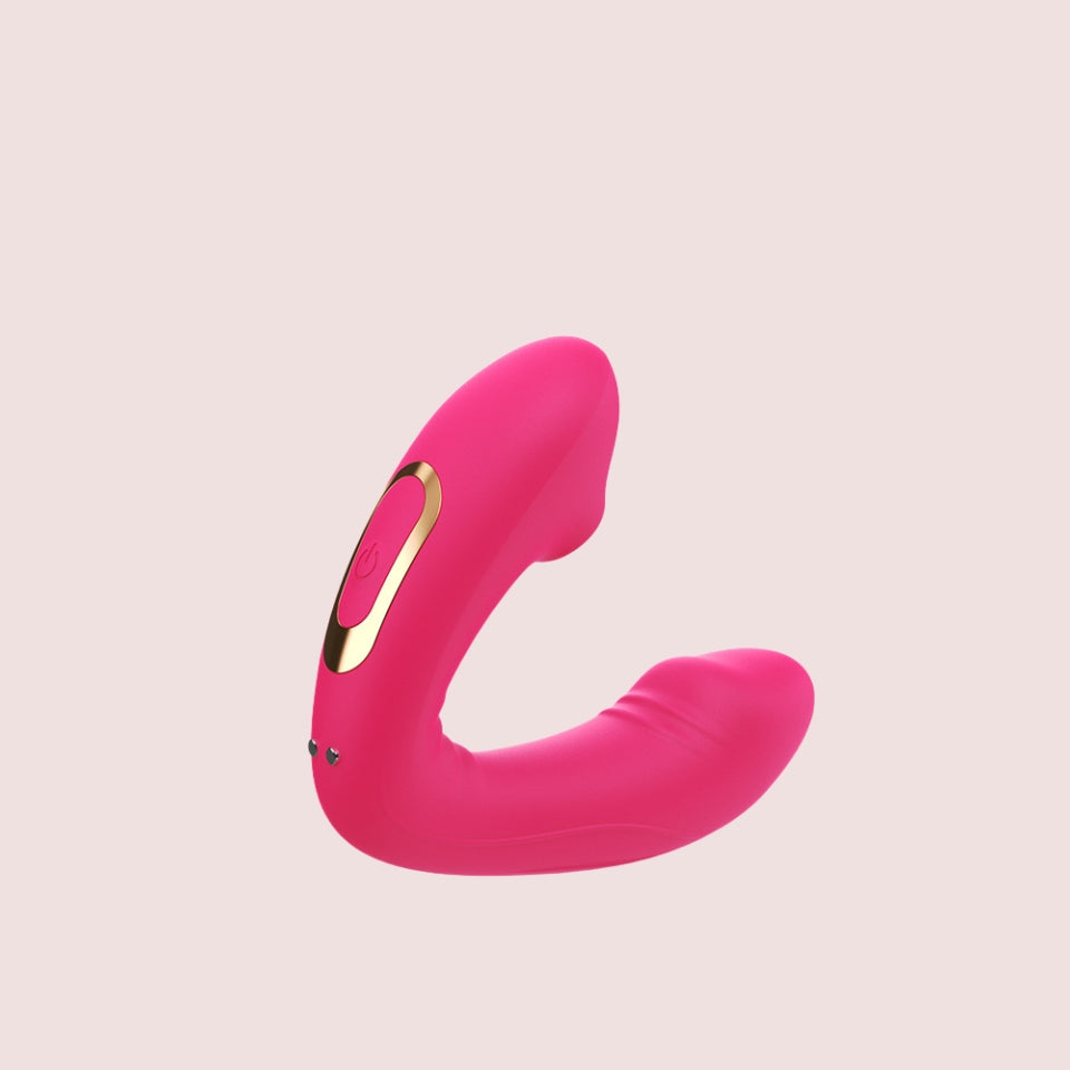 Suction & Vibration Bendable Wearable Clit Vibrator Lovebirdvibe Suction & Vibration Bendable Wearable Clit Vibrator Lovebirdvibe