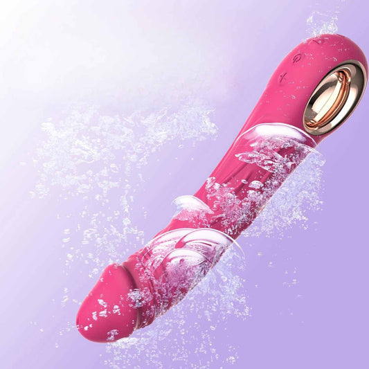 CuteCaterpillar - Realistic Dildo Vibrator Clitoris G Spot Anal Stimulator