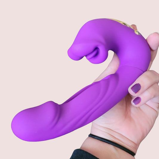 Dotty | 2024 New Upgraded Flapping and Licking Suction Sex Toy Vibrator
