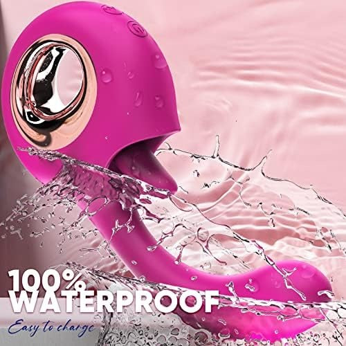 Vixen - G Spot Dildo Vibrator & Tongue Licking Stimulator