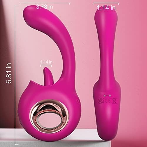 Vixen - G Spot Dildo Vibrator & Tongue Licking Stimulator