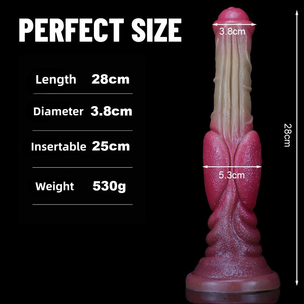PassionFlamingo - 14.57in Huge Long Animal Horse Dildo For Women Sex