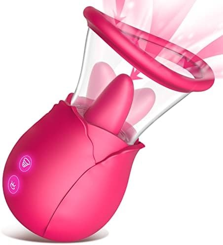 DarlingRose - Licking & Sucking Rose Vibrator Clits Nipples Vacuum Pump