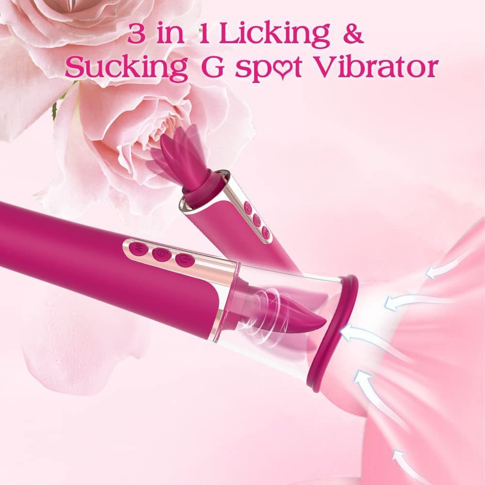 FantasyDream - Ultimate Pleasure Double Ended Tongue Clit Vibrator