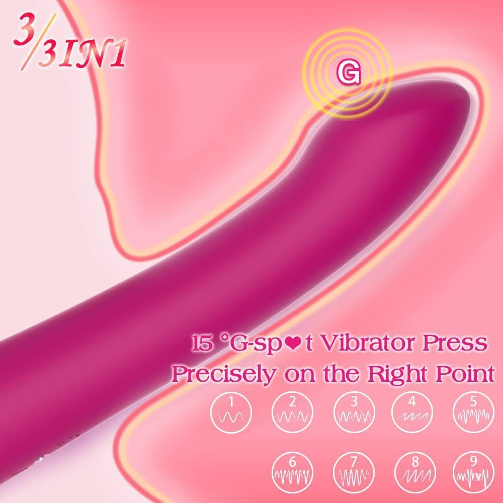 FantasyDream - Ultimate Pleasure Double Ended Tongue Clit Vibrator