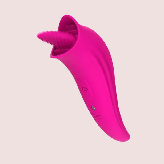Spicy | 8 Modes G-Spot Stimulator Clit Licker 2 in 1 Tongue Vibrator