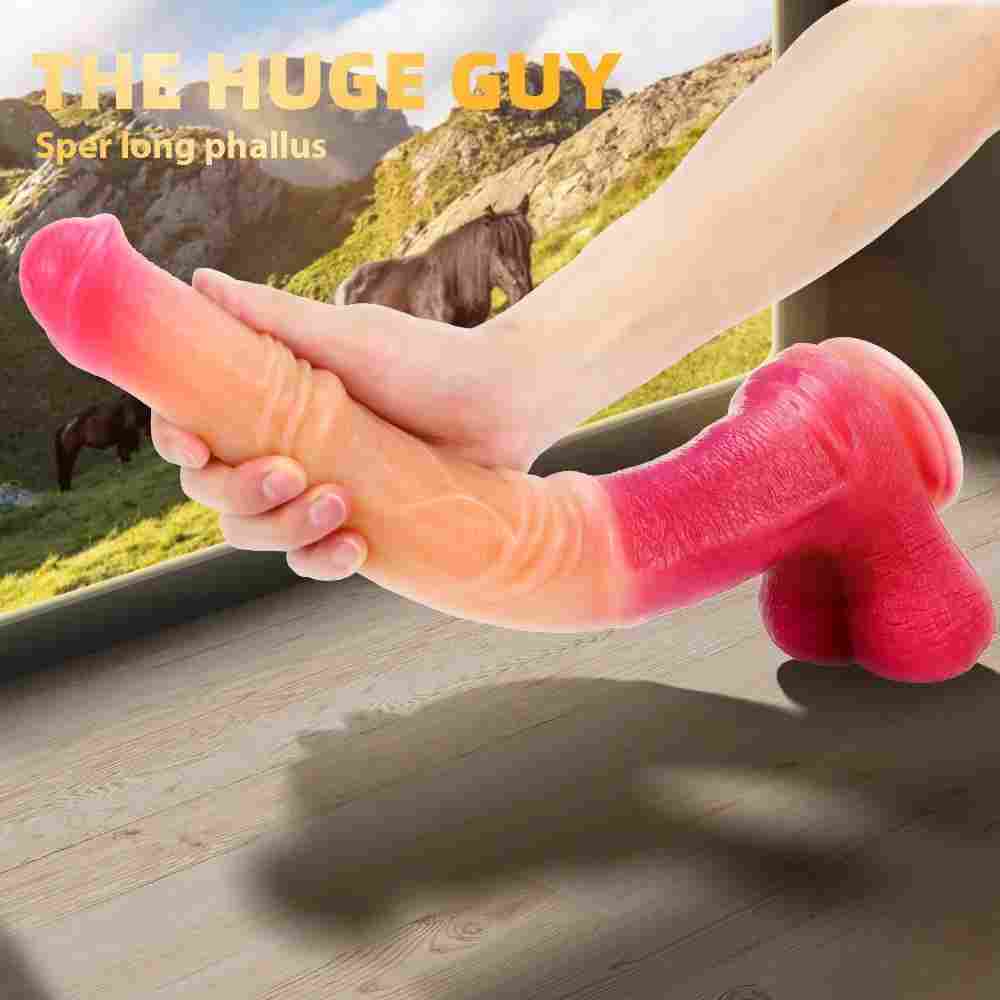 PassionFlamingo - 14.57in Huge Long Animal Horse Dildo For Women Sex