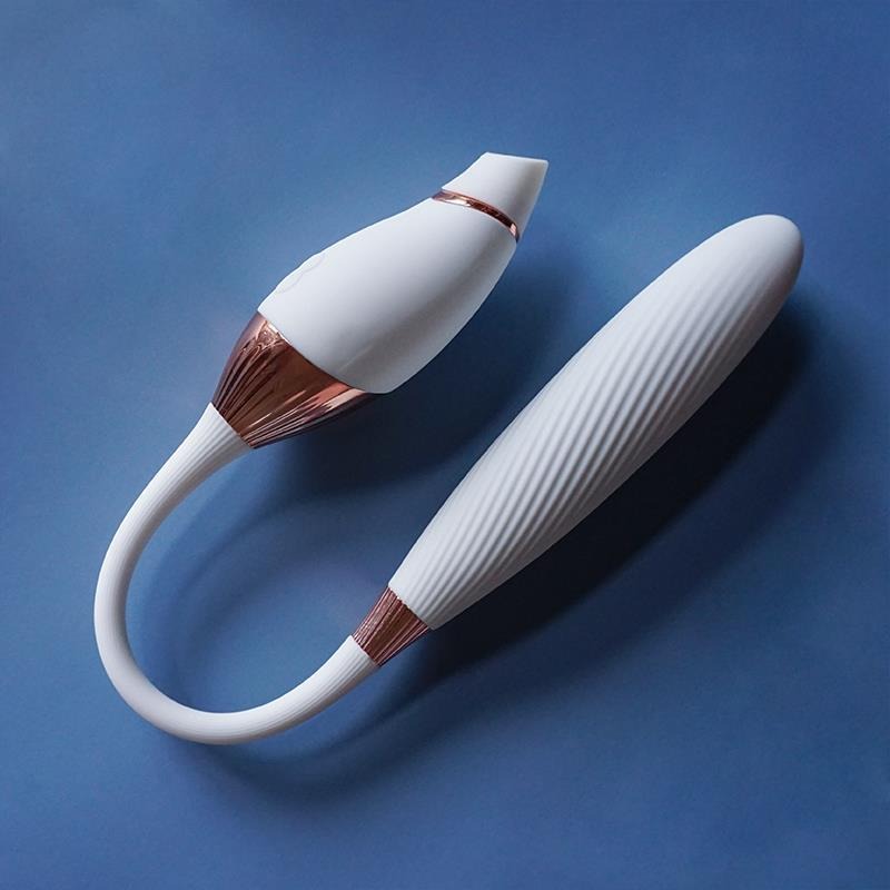 RacyRaven - Suck Vibrator With Remote Control Bullet Stimulator