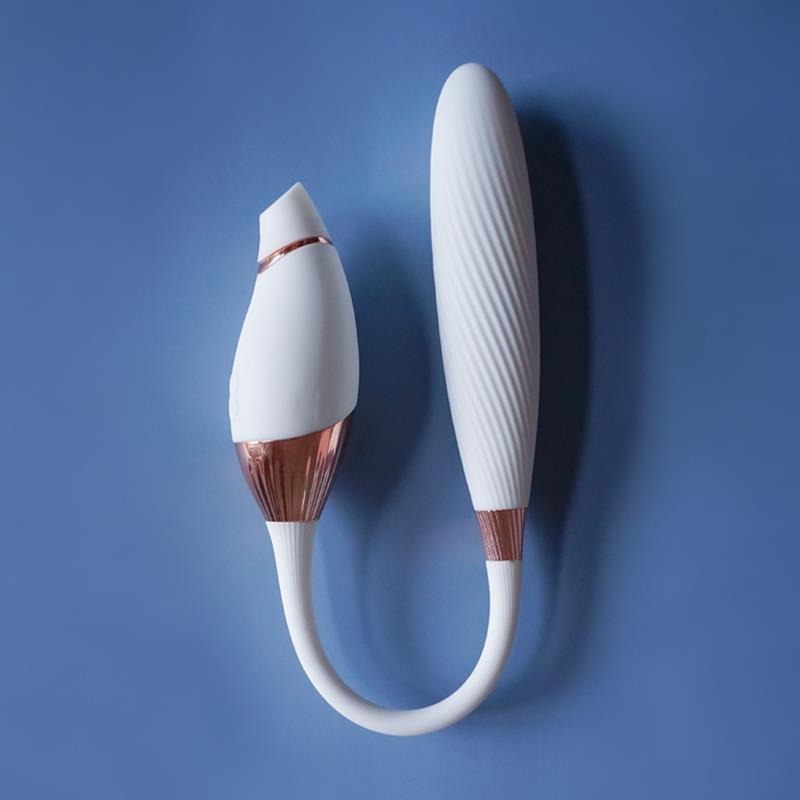 RacyRaven - Suck Vibrator With Remote Control Bullet Stimulator