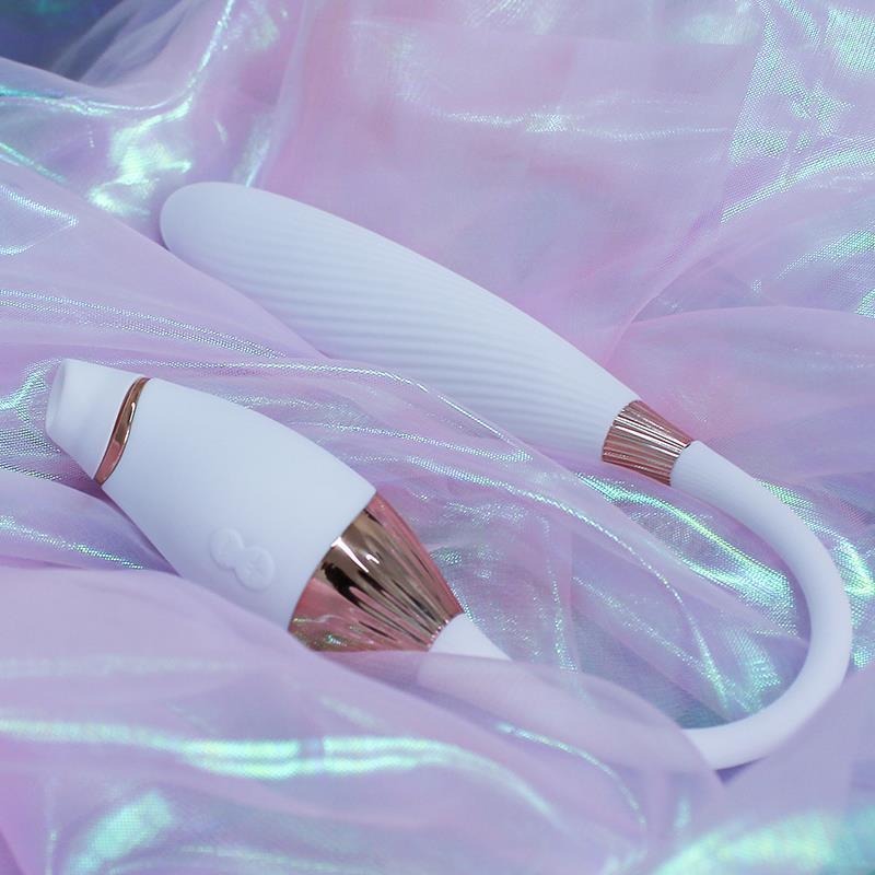 RacyRaven - Suck Vibrator With Remote Control Bullet Stimulator