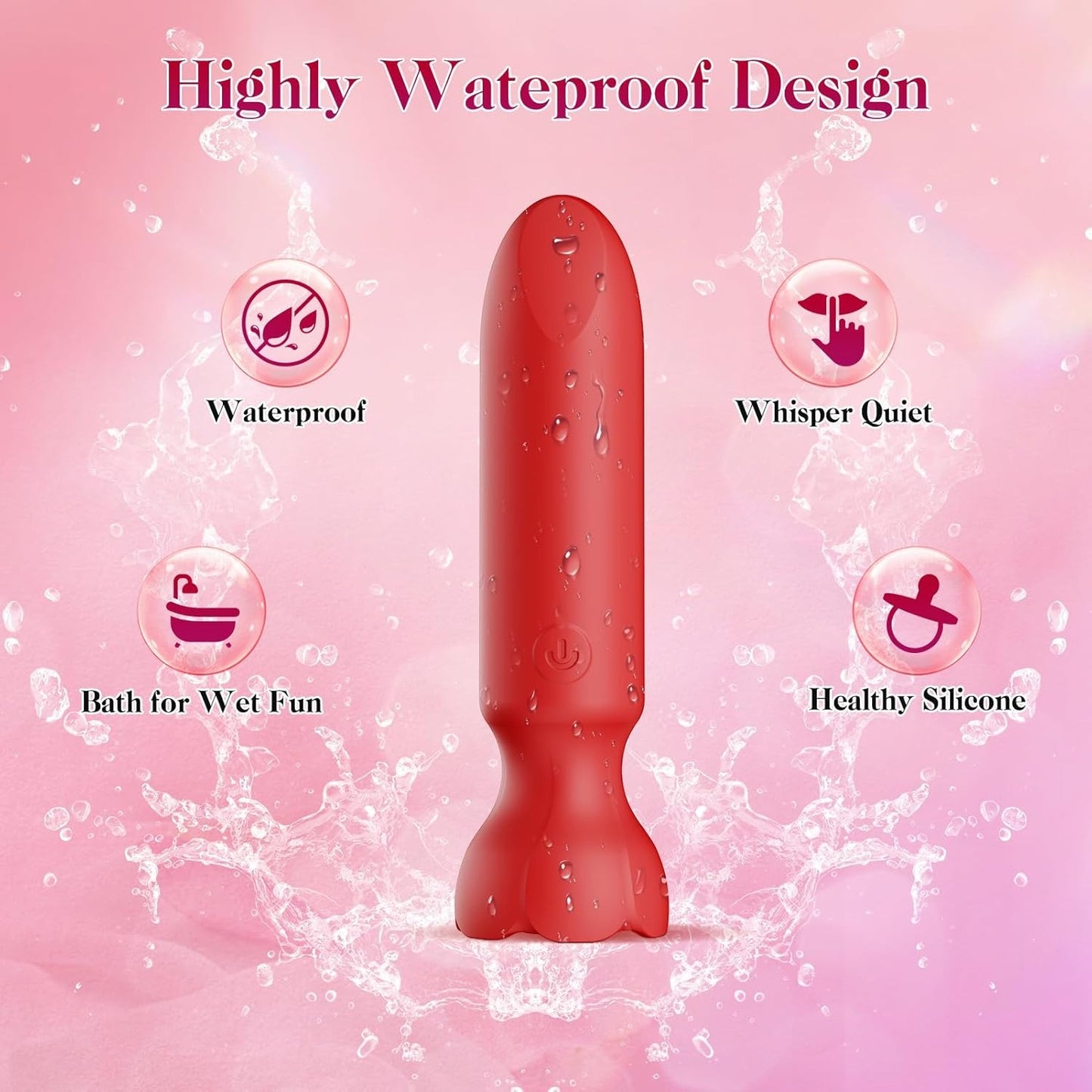 Luna - Mini Bullet Vibrator App Controlled Lipstick Clitoral Vibrator