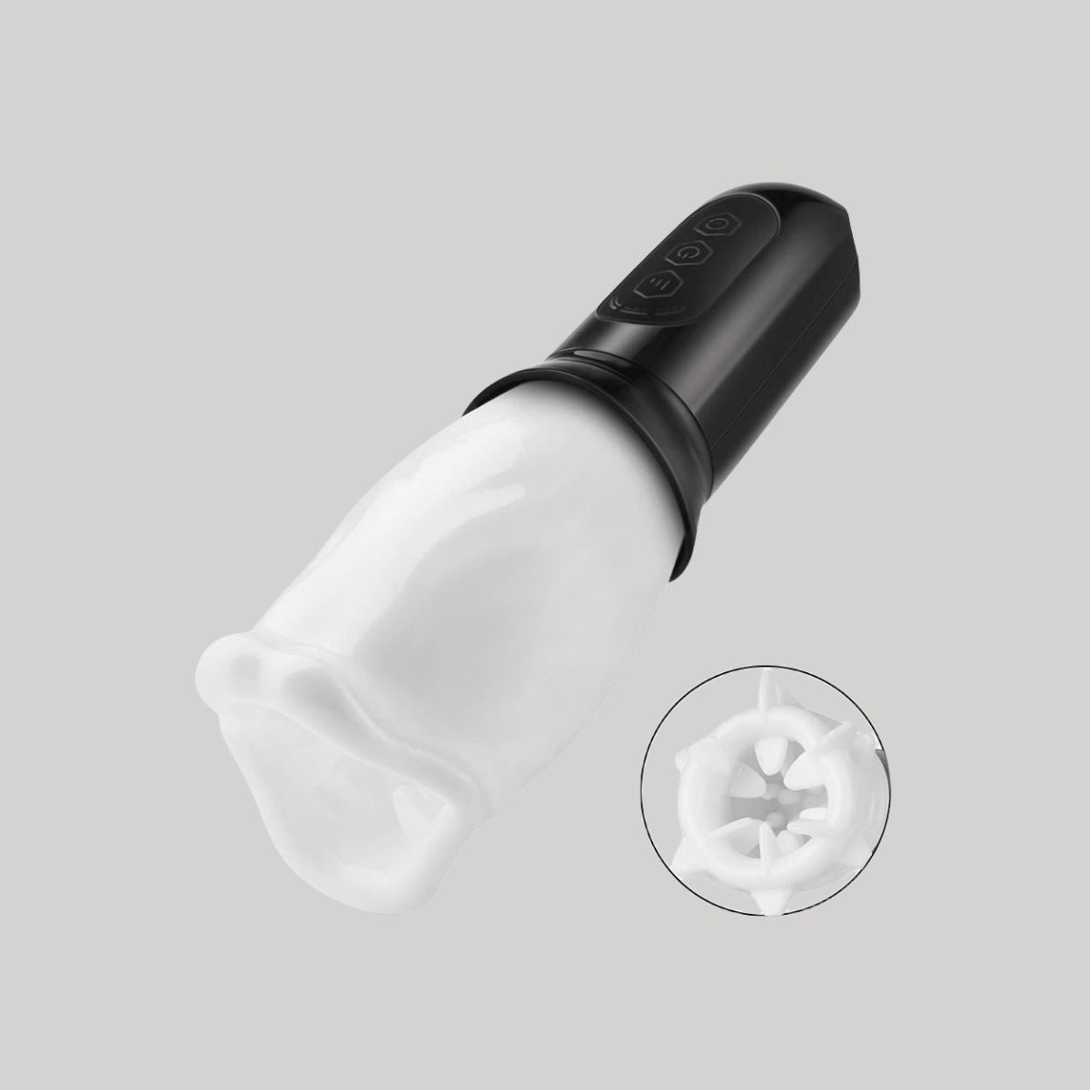 Sexual Paws - Male Rose 4 Rotating & 3 Spinning Speeds Oral Sex Stroker