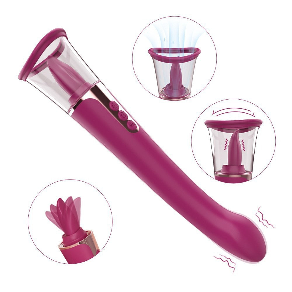 FantasyDream - Ultimate Pleasure Double Ended Tongue Clit Vibrator