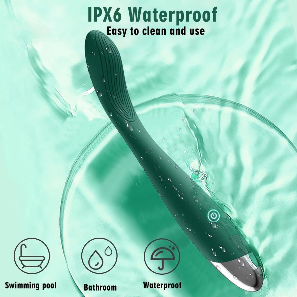 SpoonMe Clitoral G Spot Vibrator Nipple Finger Stimulator