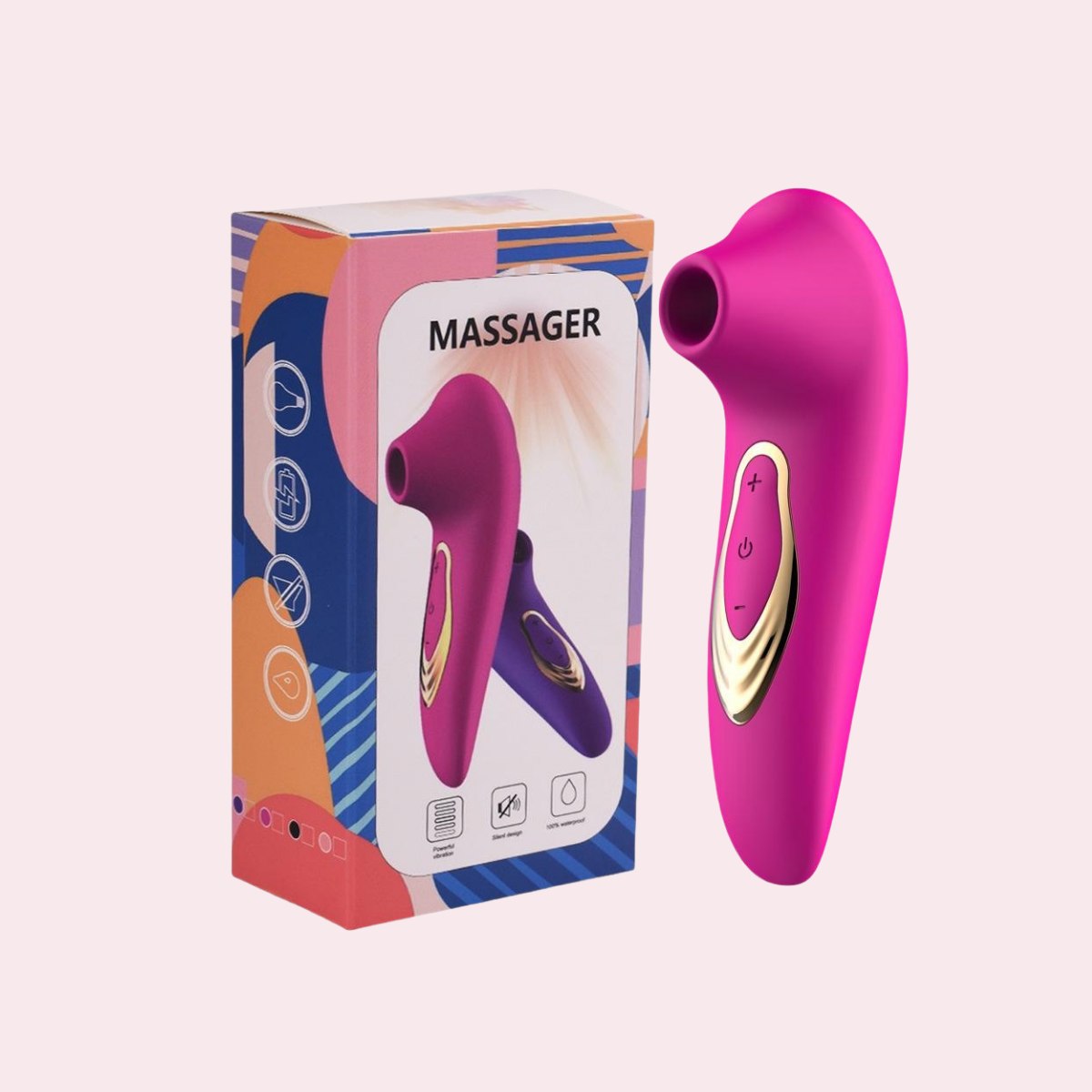 BlowingDolphin - Sucker Clitoris Vibrator Oral Vacuum Stimulator