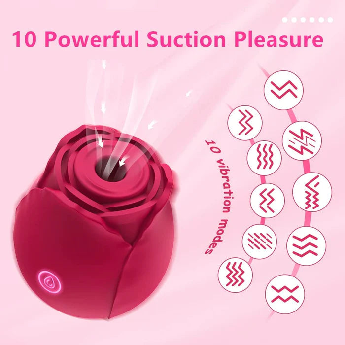 RoseSeduction - Inya Rose | Rose Vibration, Air Pulse & Suction