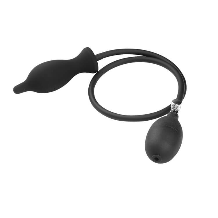 ElectricLime - Inflatable Anal Plug Vibrator