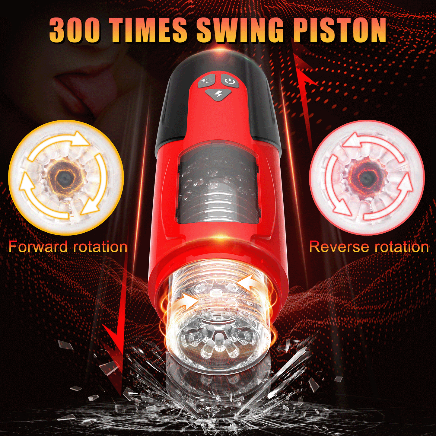 DarkKnight1 - 360°Rotation Thrusting Male Masturbator