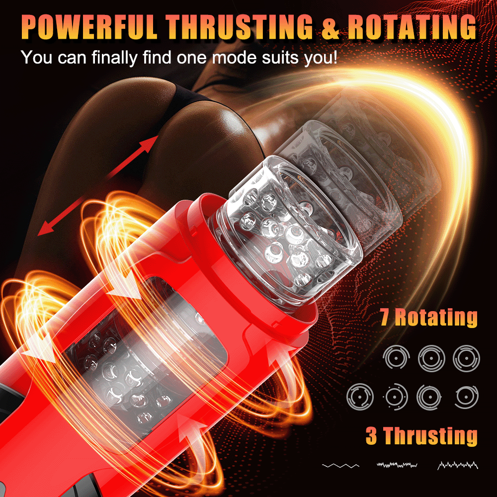 DarkKnight1 - 360°Rotation Thrusting Male Masturbator