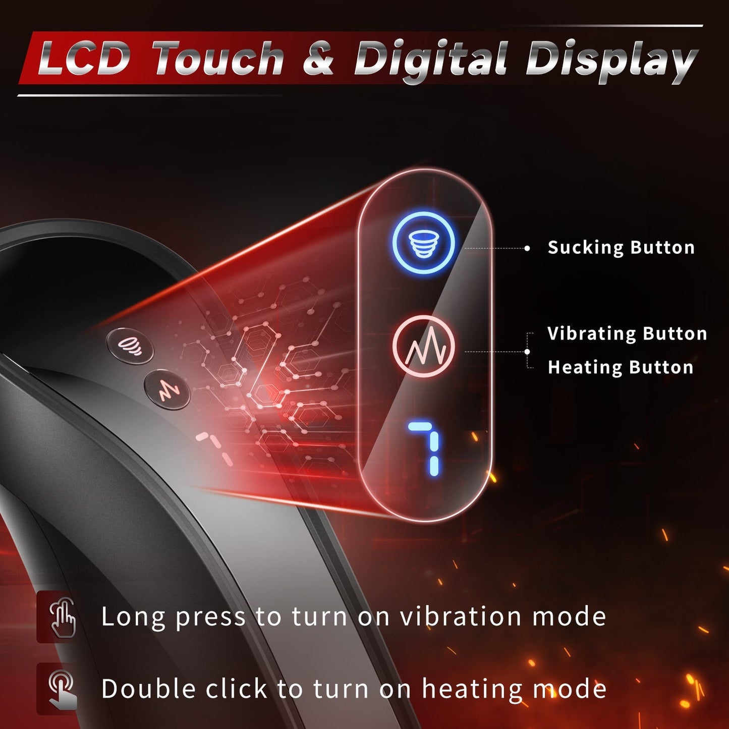 Blush | 3 in 1 Vacuum Pump penis Trainer Male Masturbator