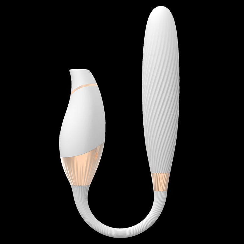 RacyRaven - Suck Vibrator With Remote Control Bullet Stimulator