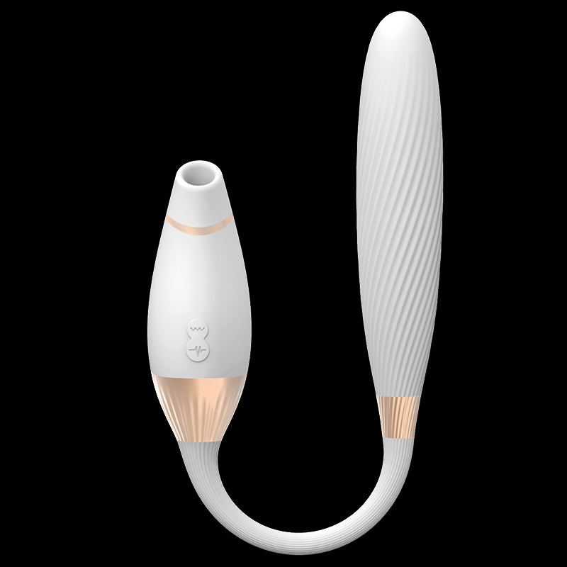 RacyRaven - Suck Vibrator With Remote Control Bullet Stimulator