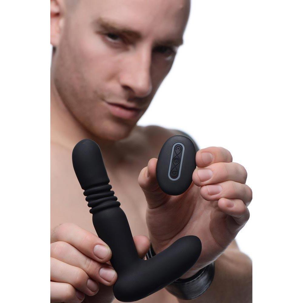 SwanSong - Silicone Thrusting Anal Plug With Remote Control