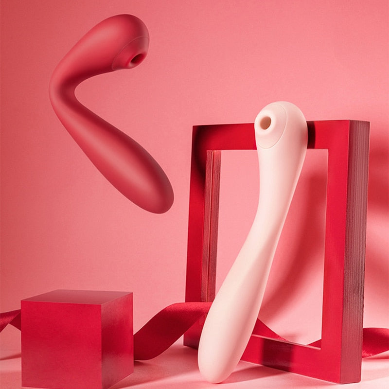SeductiveSwan - Flexible sucking Massage Vibrator