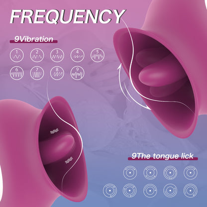 Lily - Tongue Masturbator Clitoris Nipple Licking Vibrator