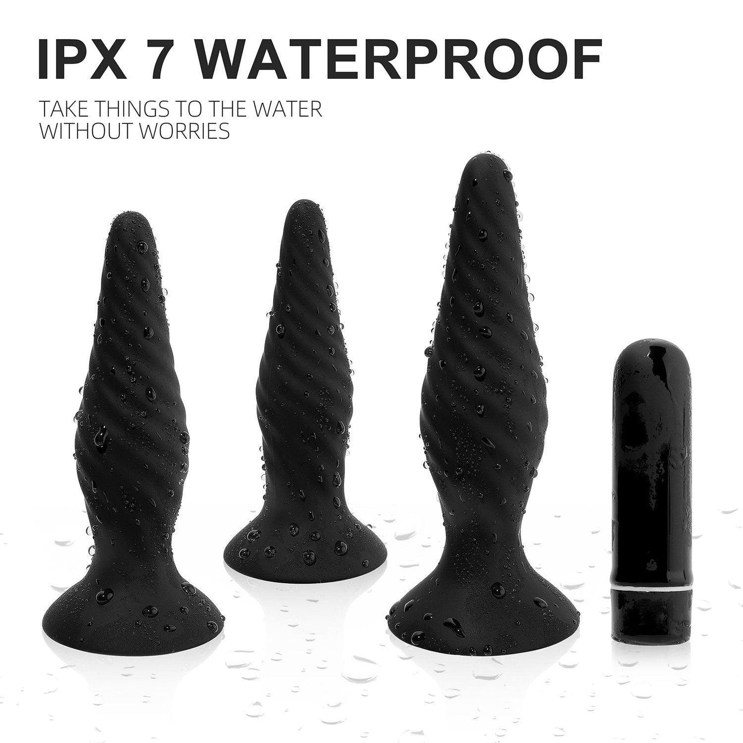 SweetHeart - Anal Vibrator & Vibrating Anal Plug Set