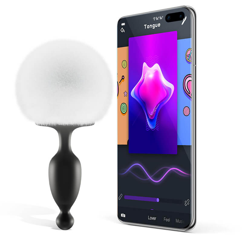 Magic Motion Bunny App Controlled Vibrating Butt Plug
