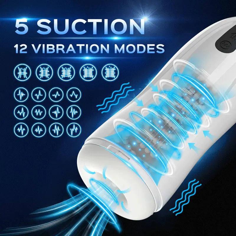 CozyTeddy - Automatic Male Masturbators Blowjob Machine Master