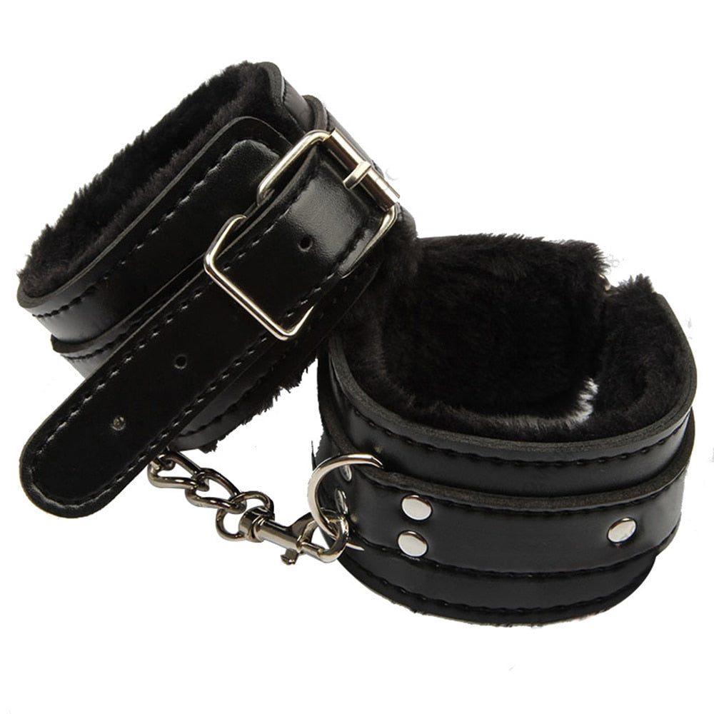 VoluptuousViper - Adjustable BDSM Handcuffs Ankle Cuff