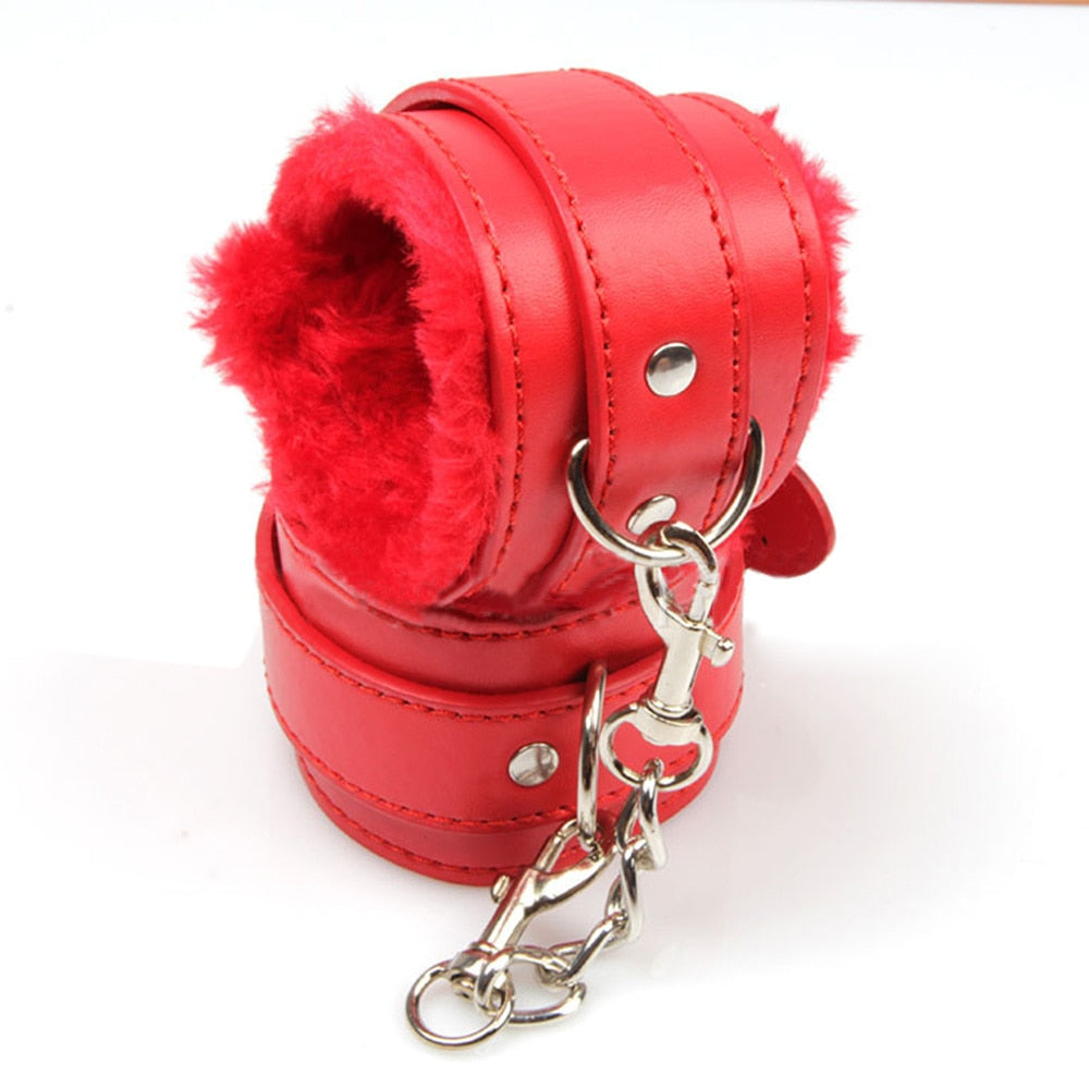 VoluptuousViper - Adjustable BDSM Handcuffs Ankle Cuff