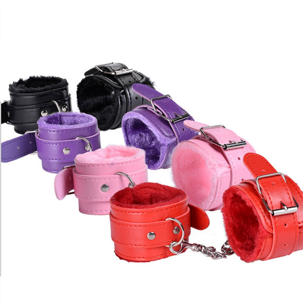 VoluptuousViper - Adjustable BDSM Handcuffs Ankle Cuff