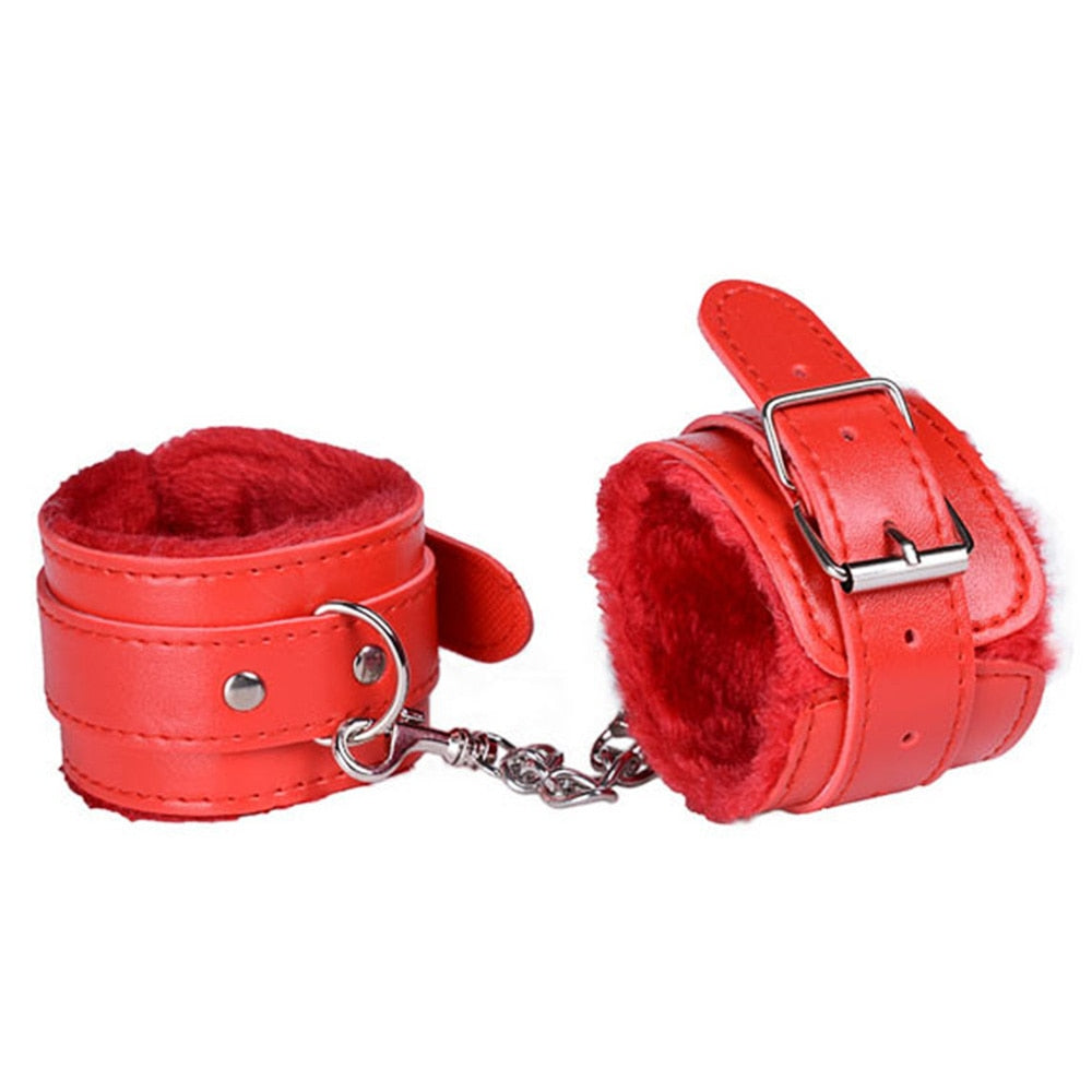 VoluptuousViper - Adjustable BDSM Handcuffs Ankle Cuff
