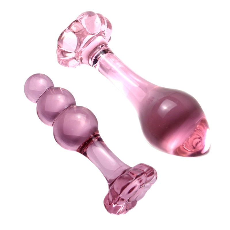 BearBerry - Pink Crystal Anal Plug