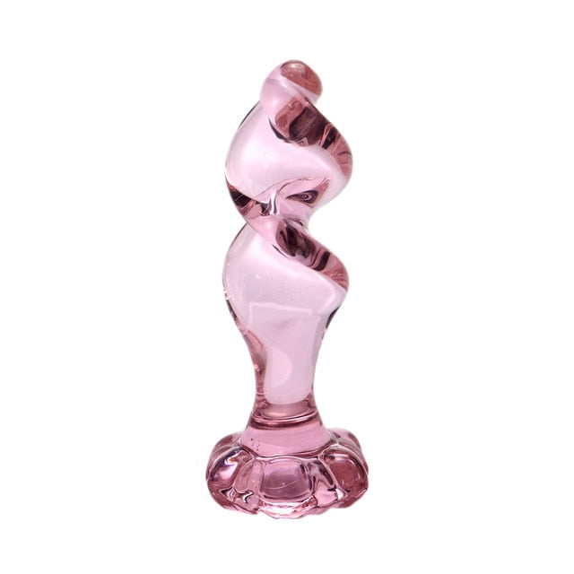 BearBerry - Pink Crystal Anal Plug