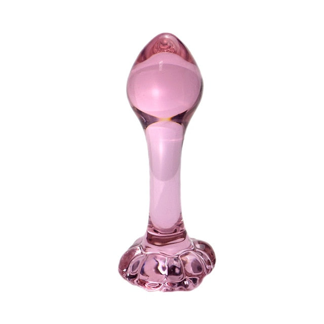 BearBerry - Pink Crystal Anal Plug