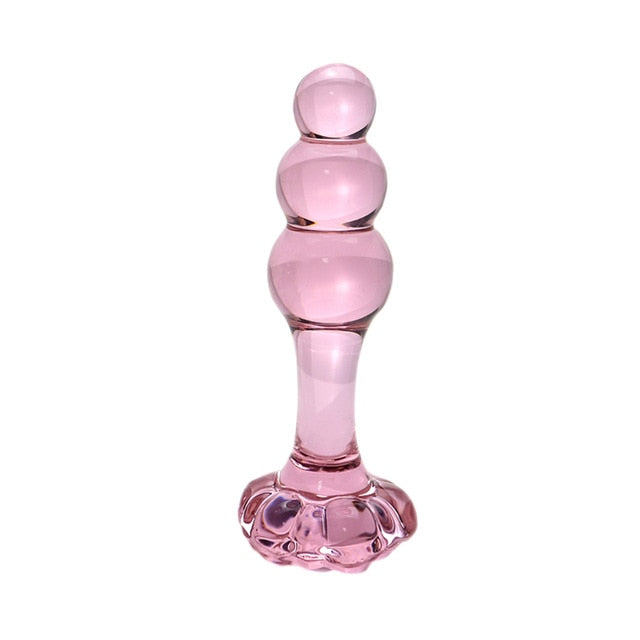 BearBerry - Pink Crystal Anal Plug