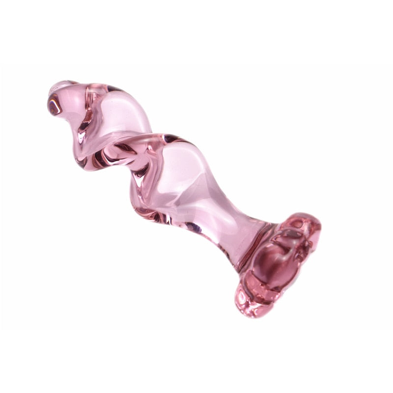 BearBerry - Pink Crystal Anal Plug