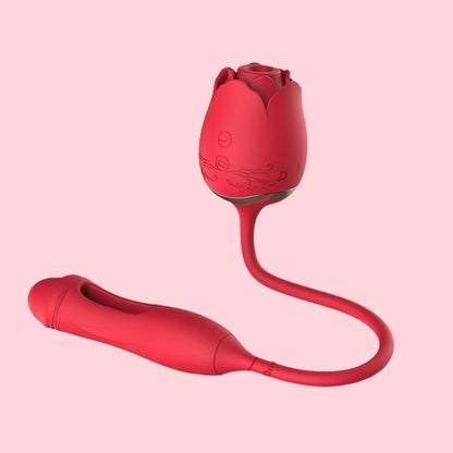 Flick | Upgraded Rose Female Flapping and Sucking Vibrator